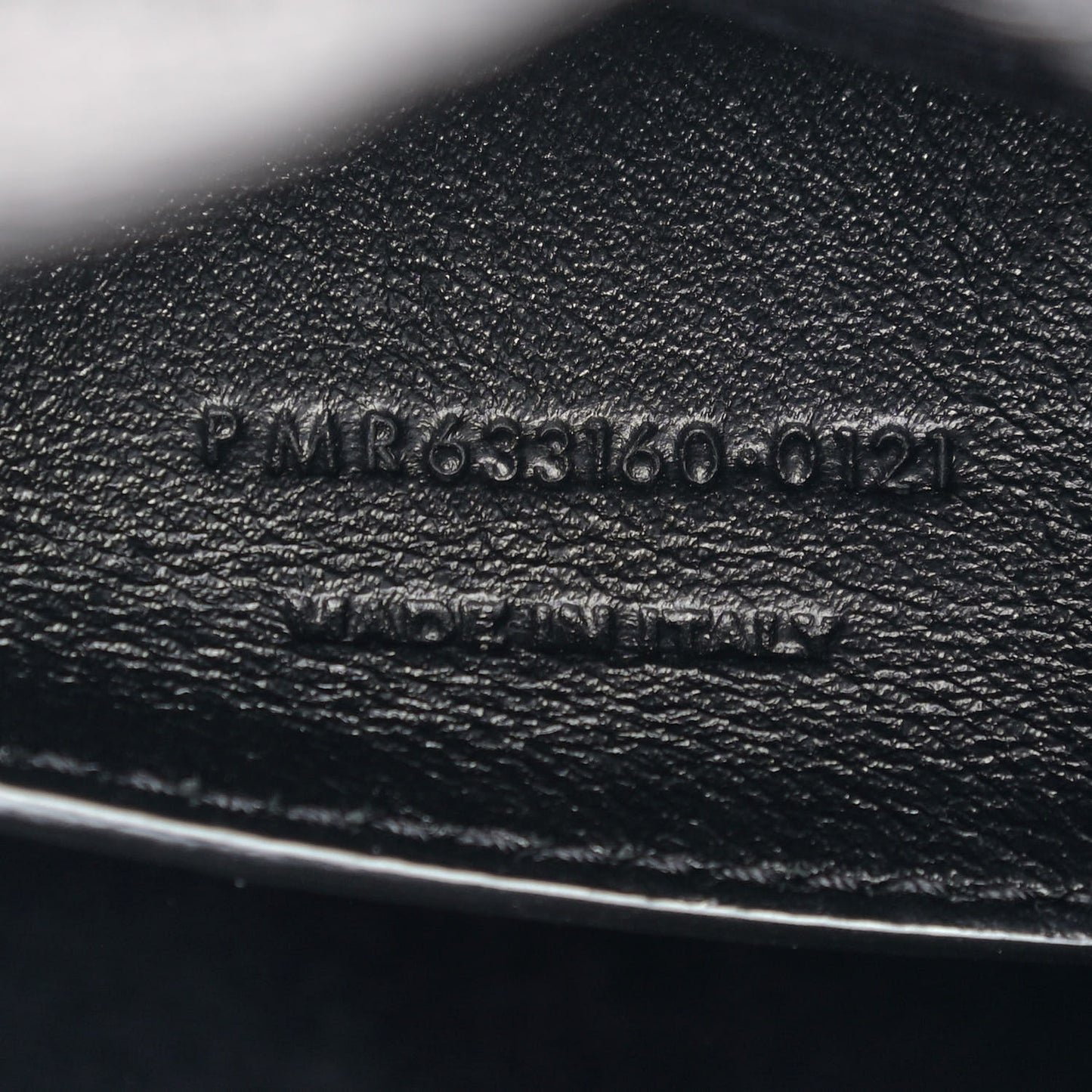Crinkled Calfskin Matelasse Monogram Baby Niki Chain Satchel Black
