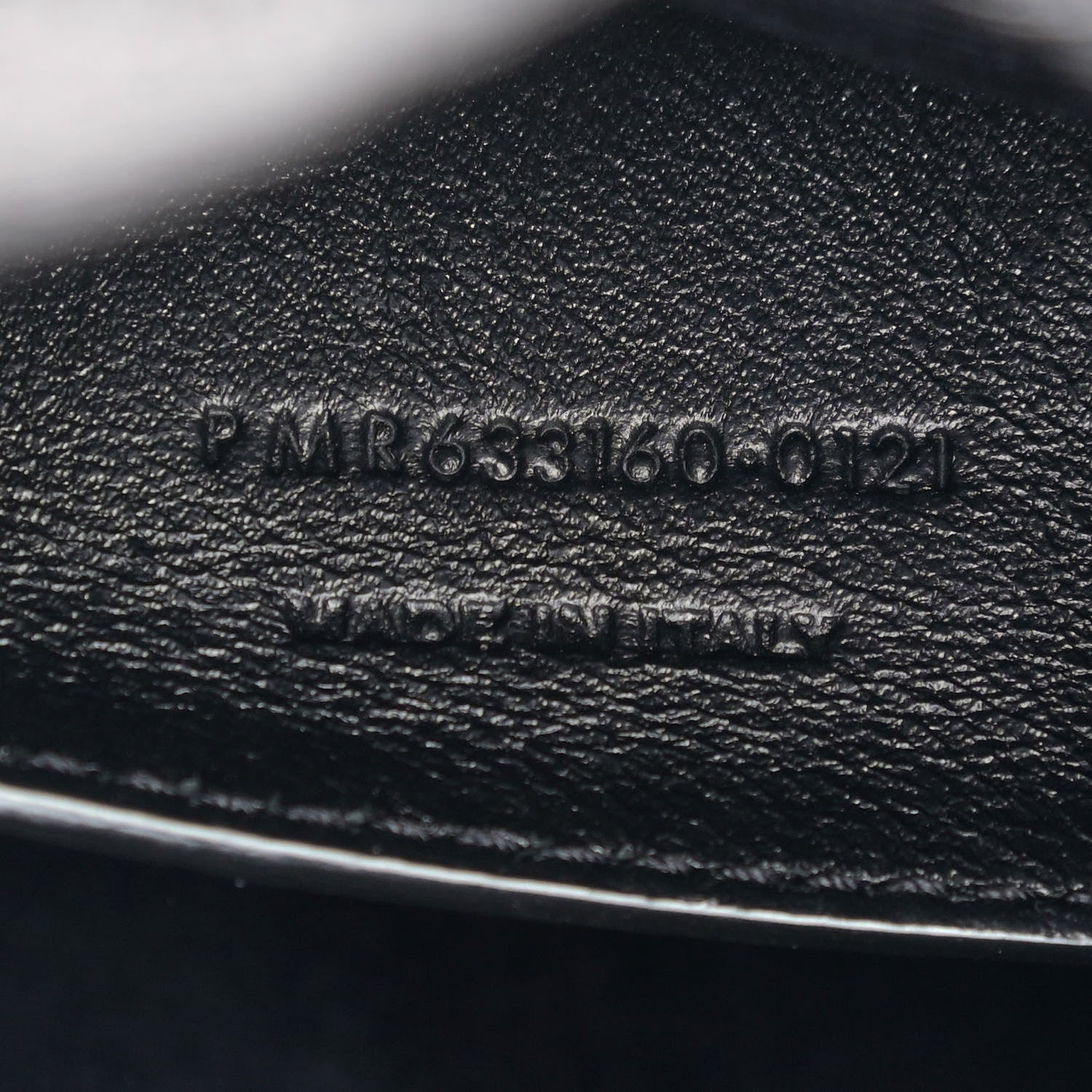 Saint Laurent Crinkled Calfskin Matelasse Monogram Baby Niki Chain Satchel Black 8 of 8