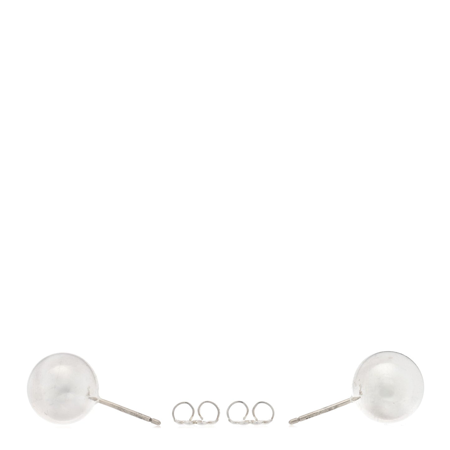 Sterling Silver 10mm HardWear Ball Earrings