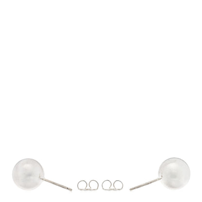 Tiffany Sterling Silver 10mm HardWear Ball Earrings 3 of 4