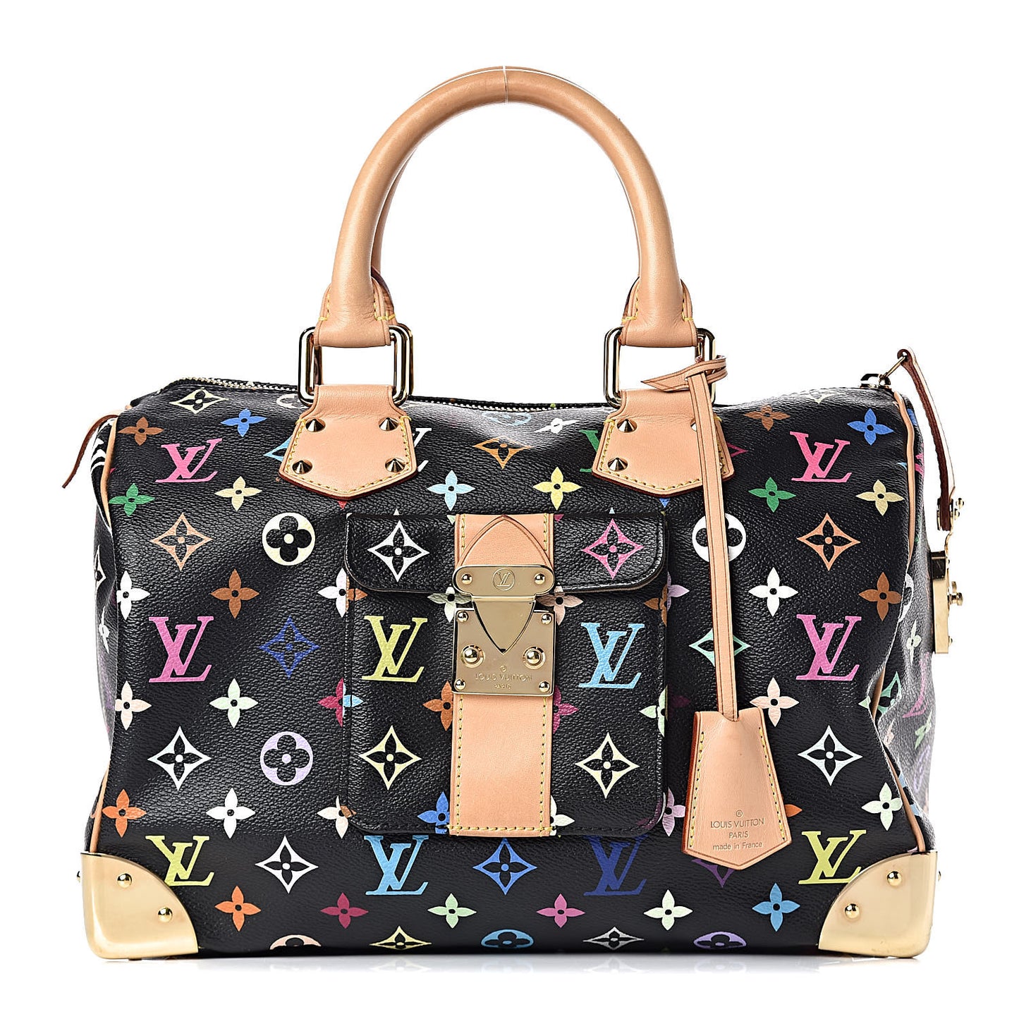 Monogram Multicolor Speedy 30 Black