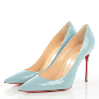 Christian Louboutin Patent Decollete 554 100 Pumps 39.5 Horizon 3 of 8