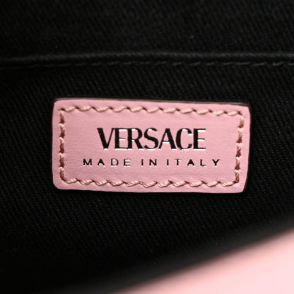 Versace Shiny Calfskin La Medusa Small Top Handle Shoulder Bag Pink 6 of 9
