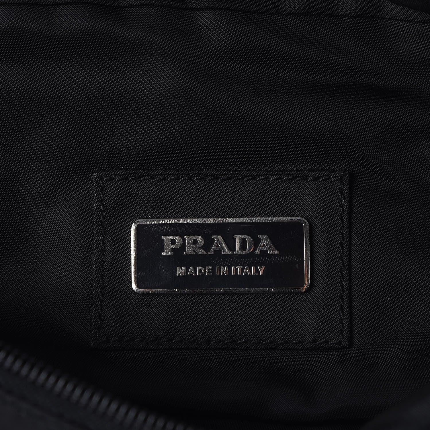 Prada Tessuto Nylon Montagna Belt Bag Black 6 of 7