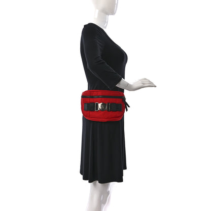 Versace Nylon Palazzo Medusa Belt Bag Red 2 of 9