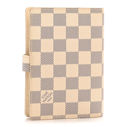 Louis Vuitton Damier Azur Small Ring Agenda Cover 3 of 11