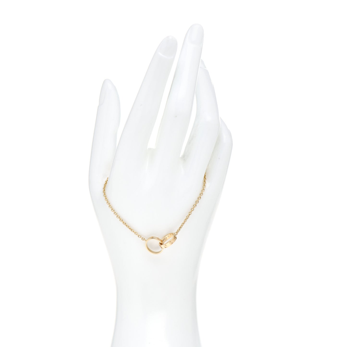 18K Yellow Gold Interlocking LOVE Bracelet