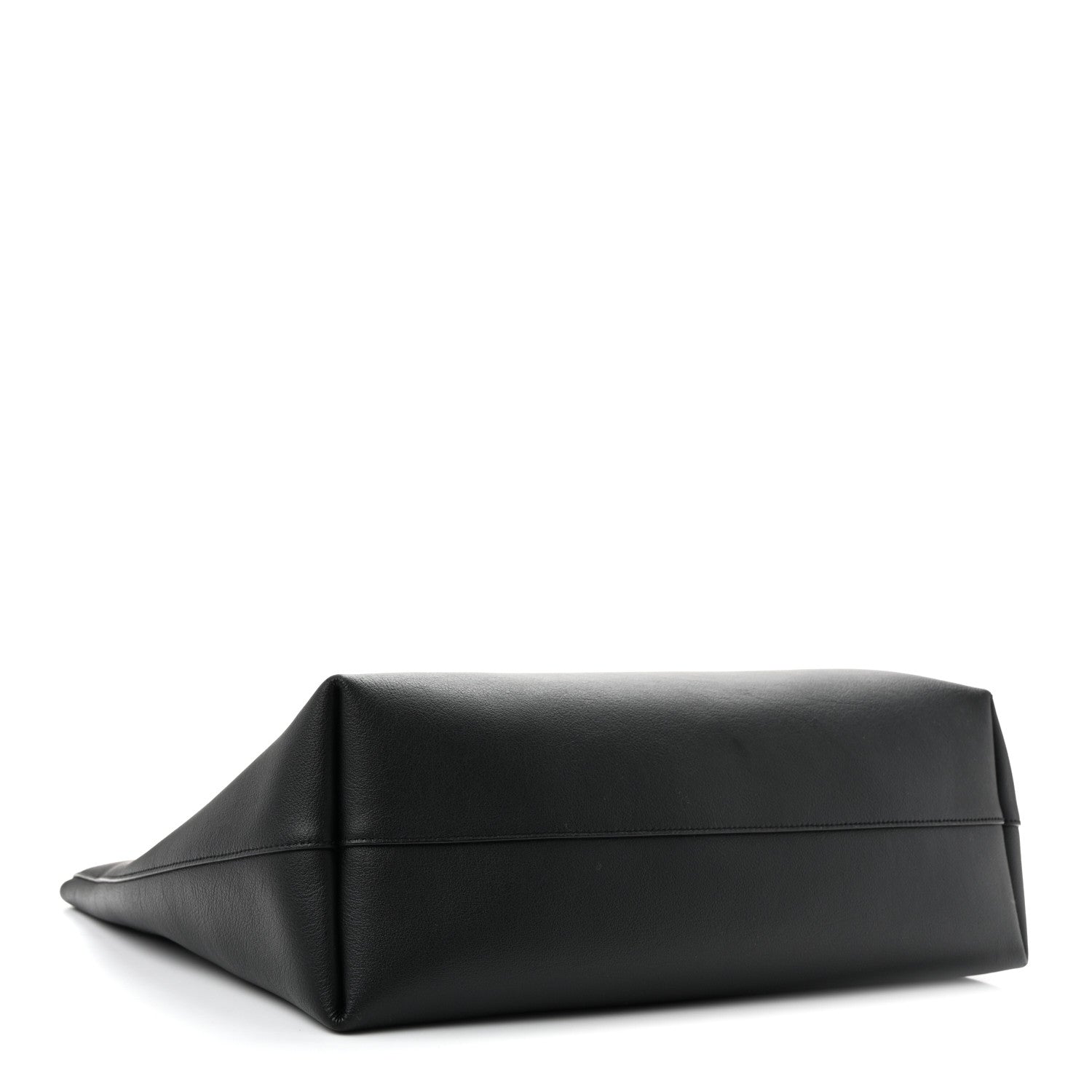 Saint Laurent Calfskin Large Shopping Tote Black 5 of 13