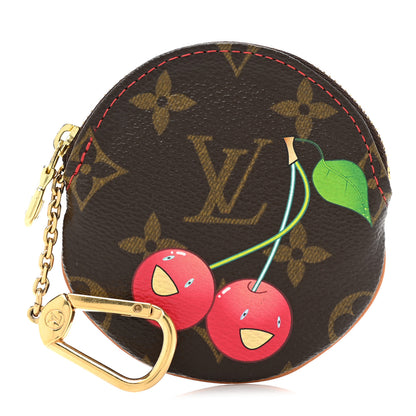 Louis Vuitton Monogram Cerises Round Coin Purse 1 of 10