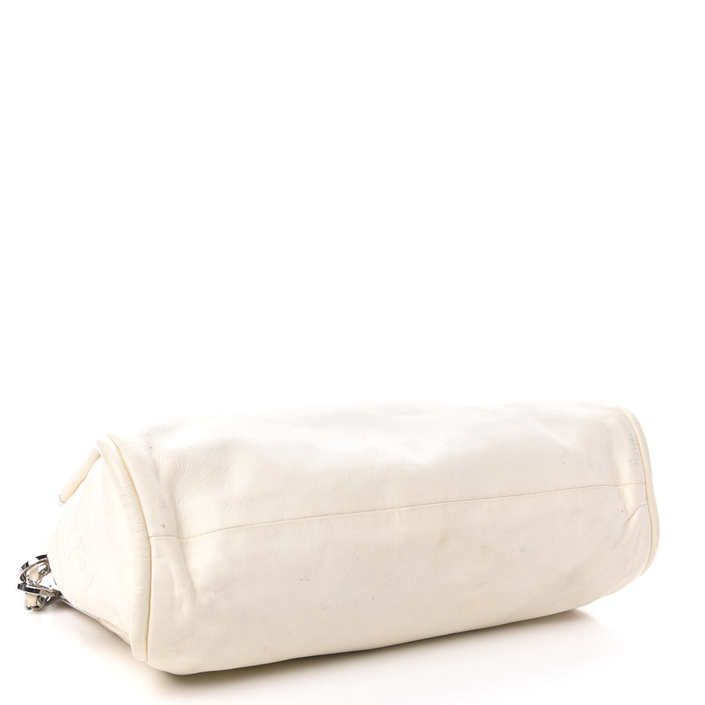 Lambskin Medium Ultimate Soft Tote Ivory