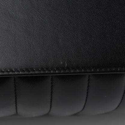 Saint Laurent Calfskin Y Quilted Monogram Medium Loulou Chain Satchel Black 11 of 11
