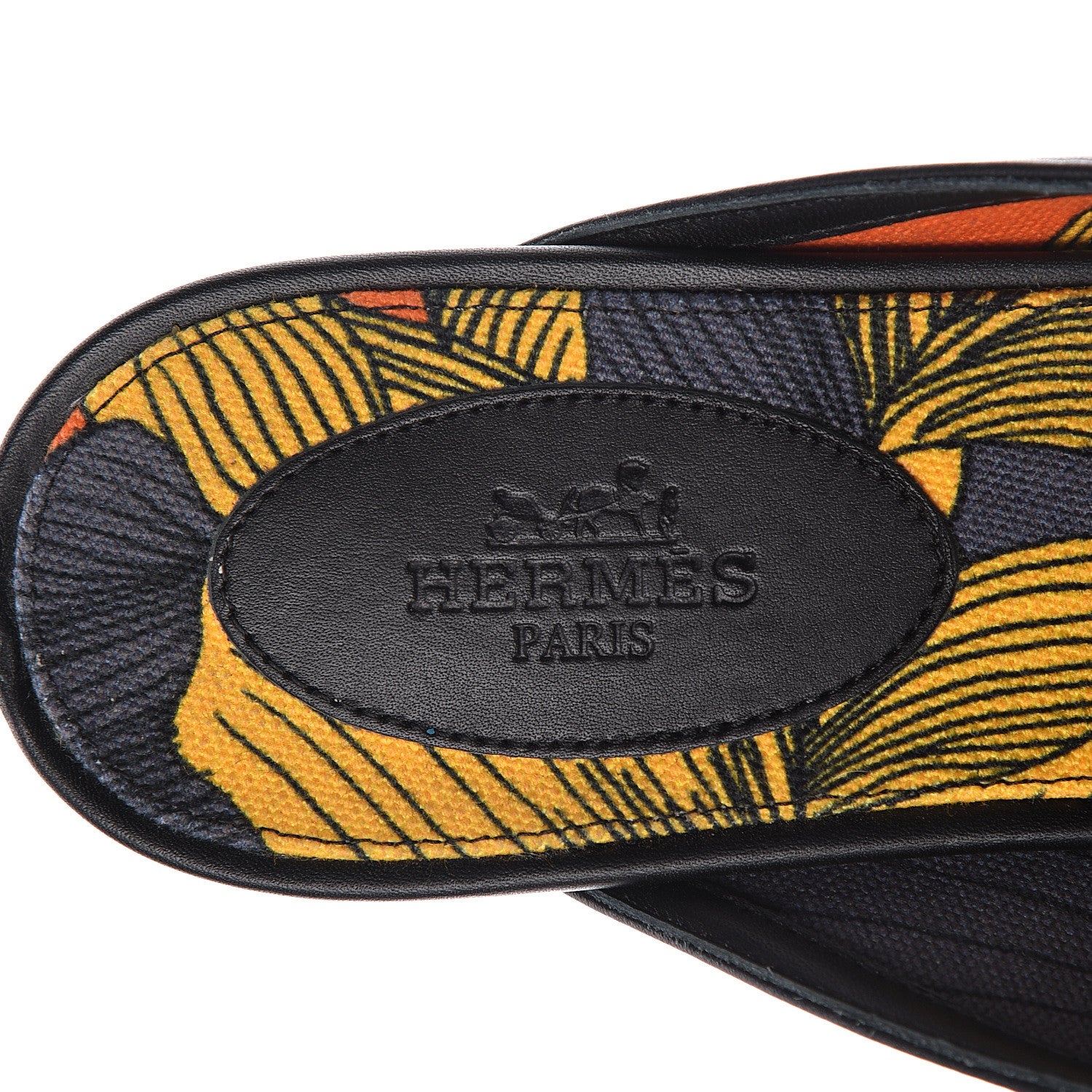 Hermes Calfskin Oz Mules 39 Black 8 of 13