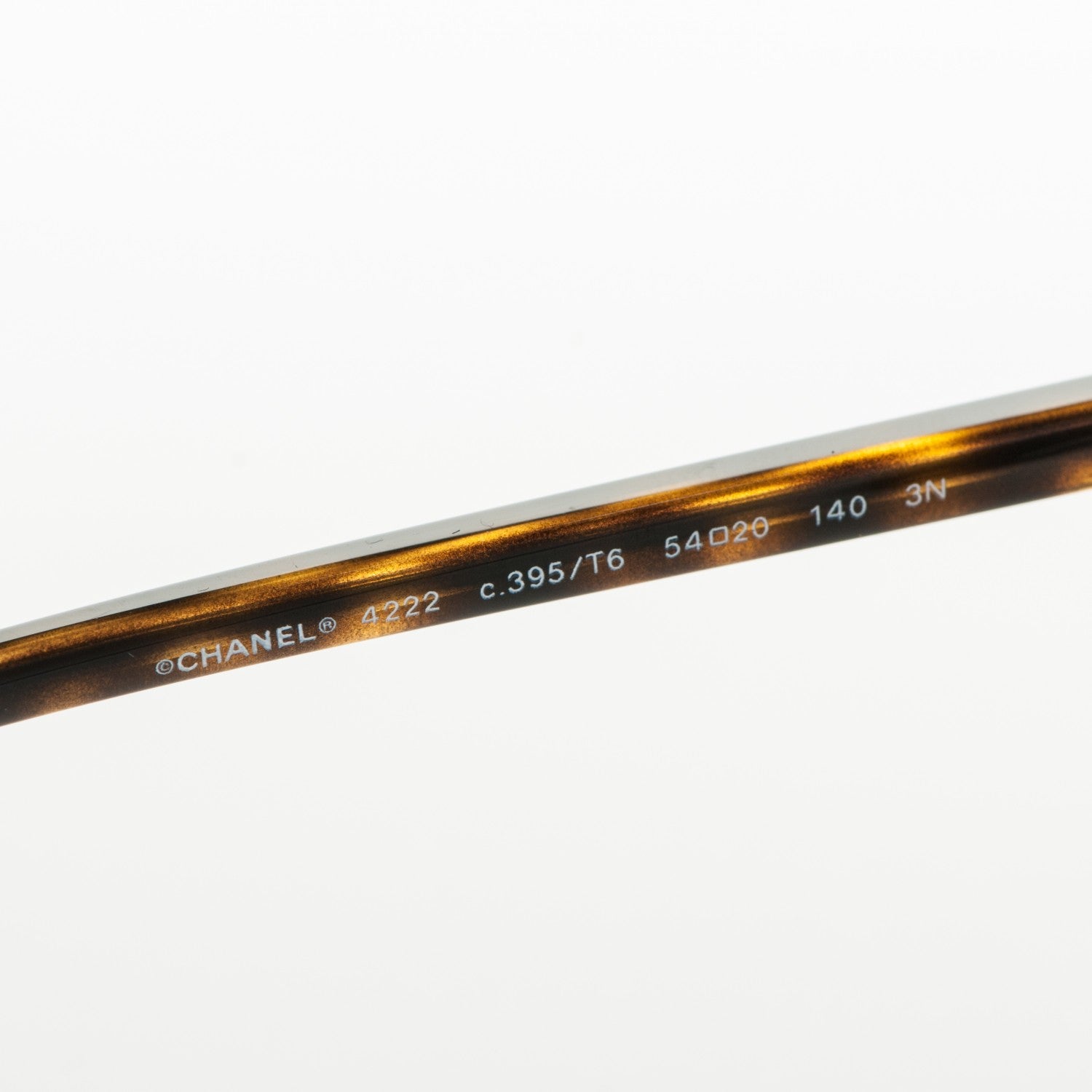Chanel Metal Cat Eye Sunglasses 4222 Gold 5 of 9