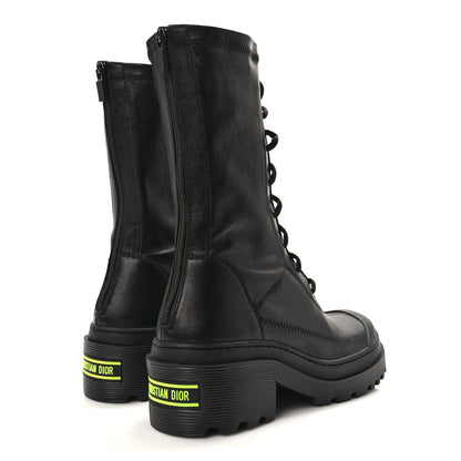 Christian Dior Nappa Stretch Dior Arcade Boots 37 Black 4 of 9