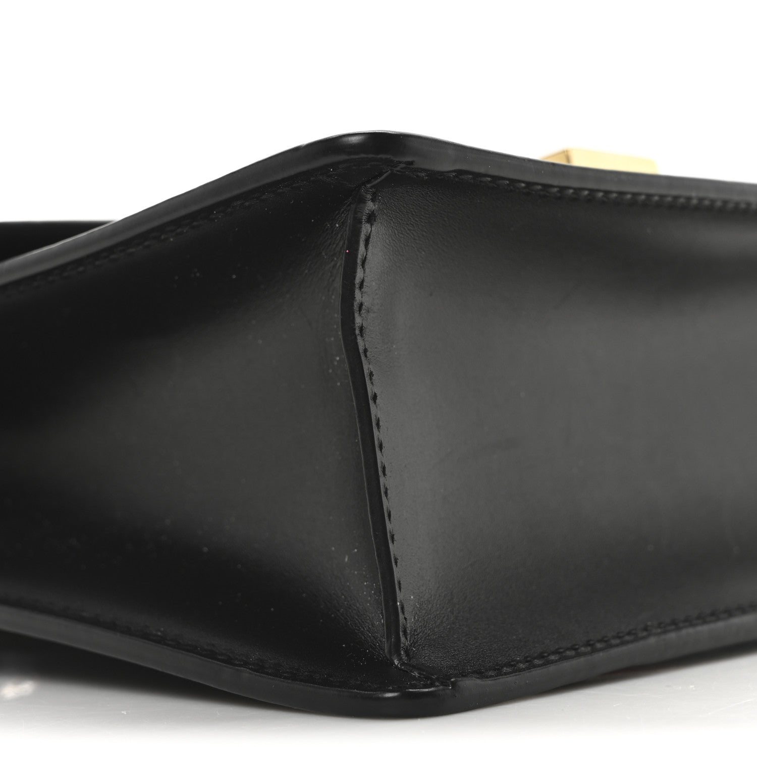 Gucci Calfskin Mini Sylvie Chain Shoulder Bag Black 8 of 9
