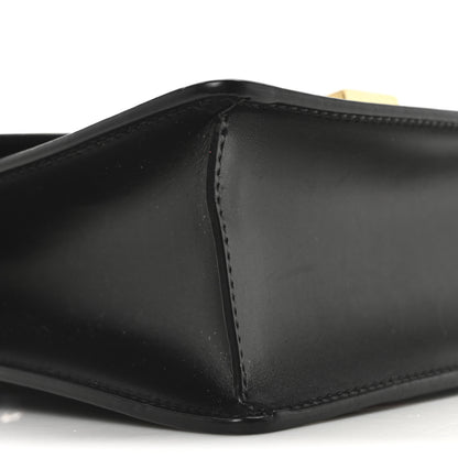 Gucci Calfskin Mini Sylvie Chain Shoulder Bag Black 8 of 9