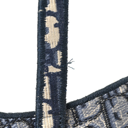 Christian Dior Oblique Slim Saddle Pouch Blue 10 of 12