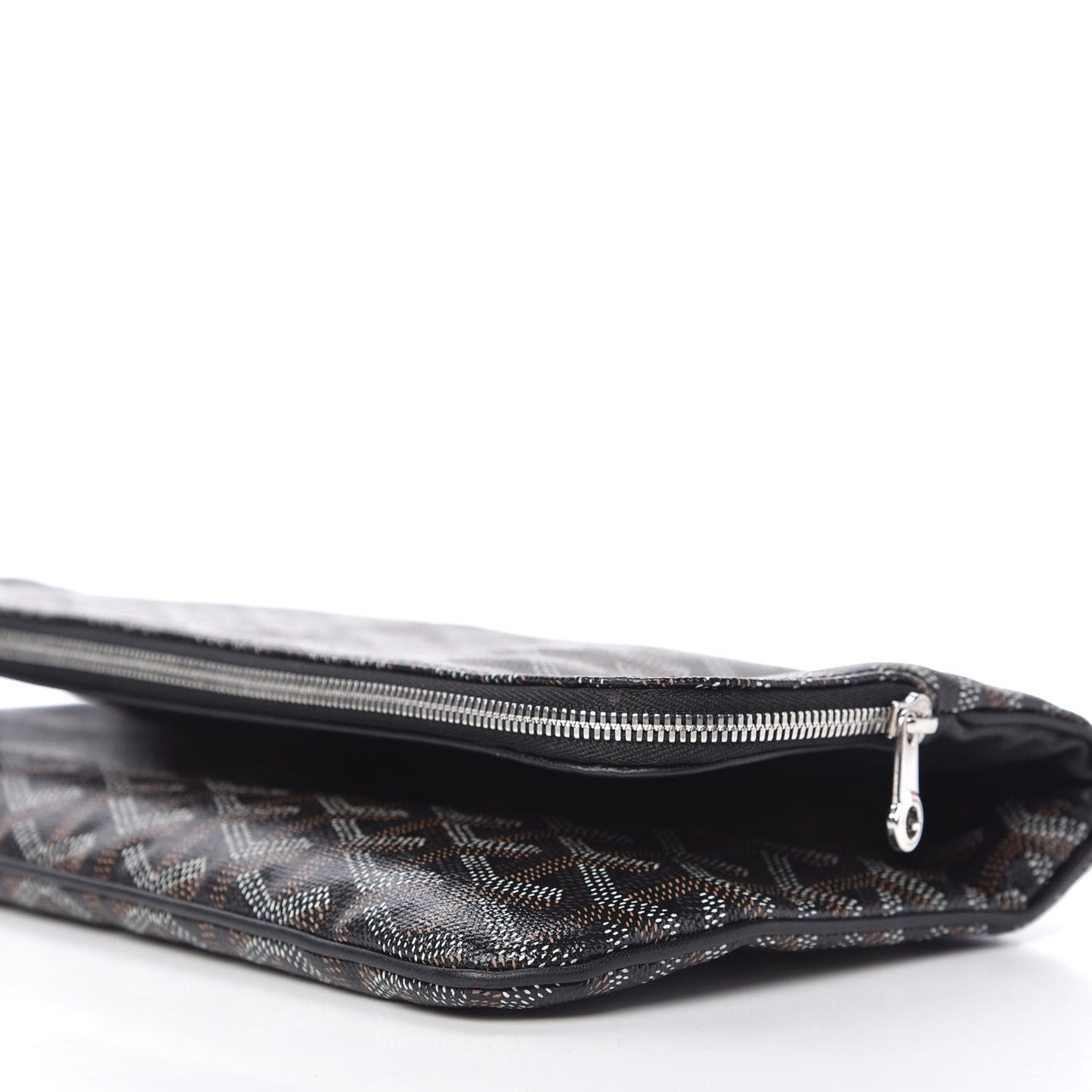 Goyardine Sainte Marie Soft Clutch Black