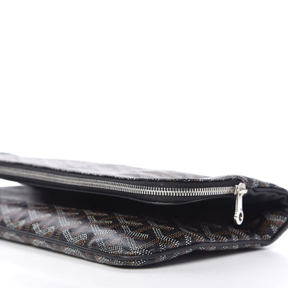 Goyard Goyardine Sainte Marie Soft Clutch Black 7 of 9