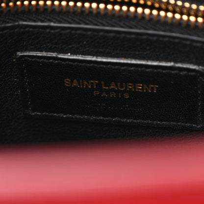 Saint Laurent Calfskin Small Sac De Jour Oxblood 7 of 12