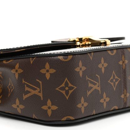 Louis Vuitton Patent Calfskin Monogram Cherrywood BB Black 9 of 10