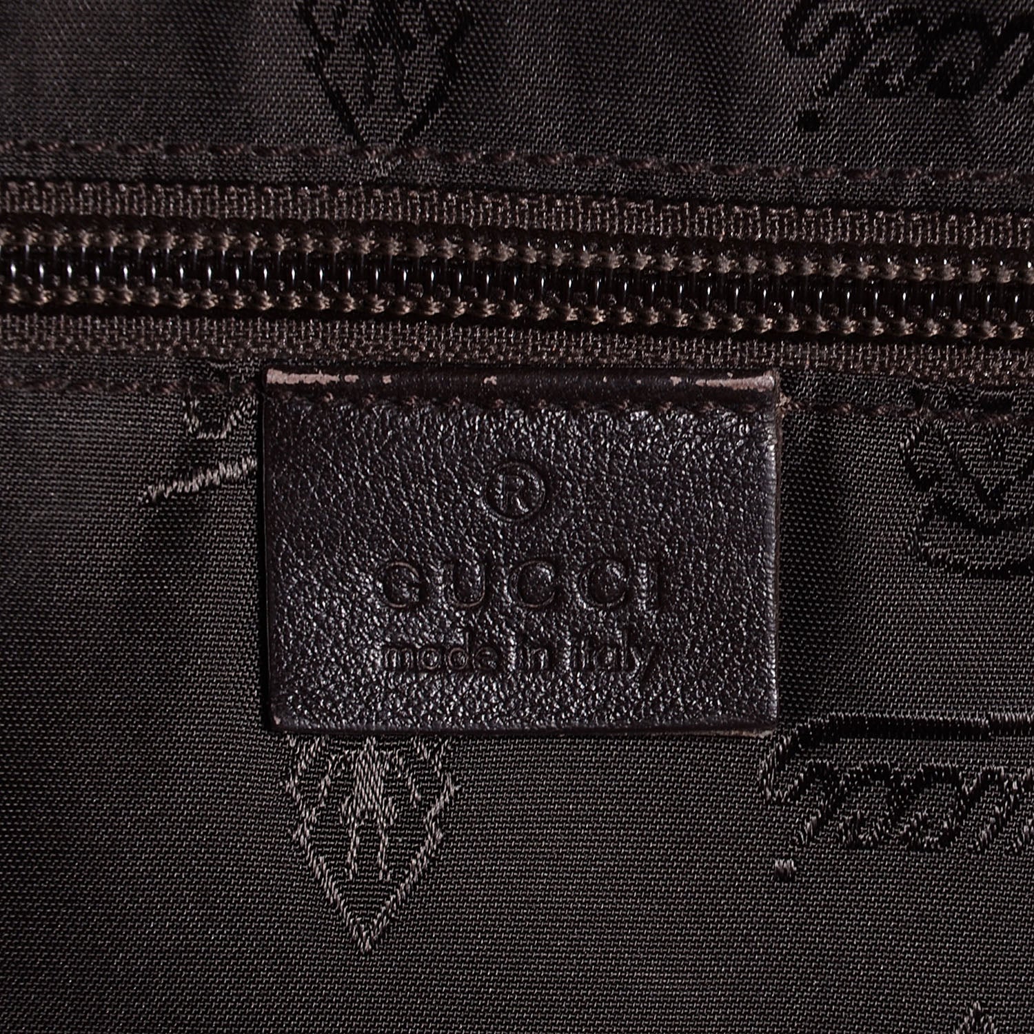 Gucci Guccissima Medium Flap Messenger Bag Chocolate 6 of 9