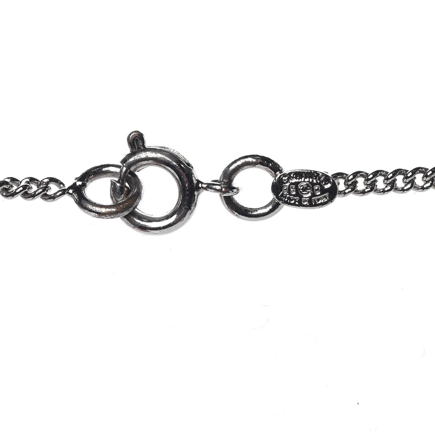Cambon Pendant Necklace Silver
