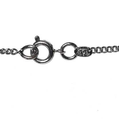 Chanel Cambon Pendant Necklace Silver 5 of 5