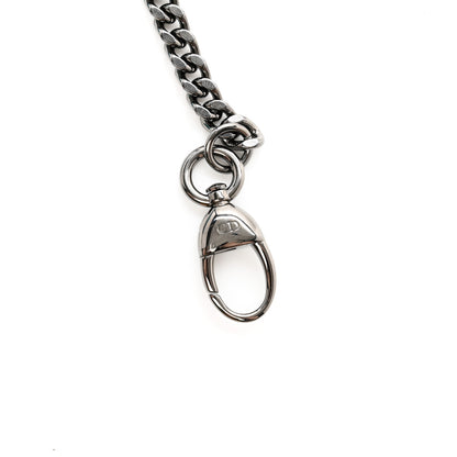 Christian Dior Christian Dior dark silver chain shoulder strap 3 of 3