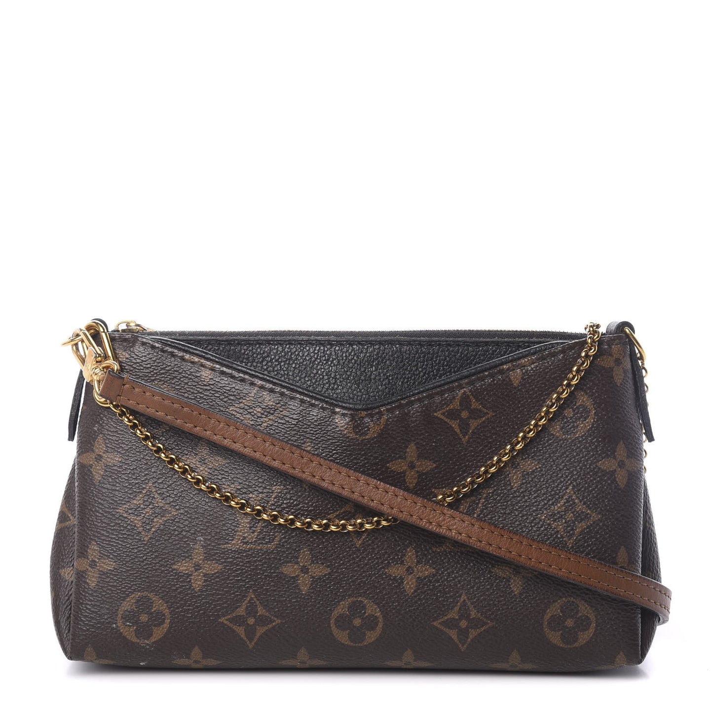 Monogram Pallas Clutch Black