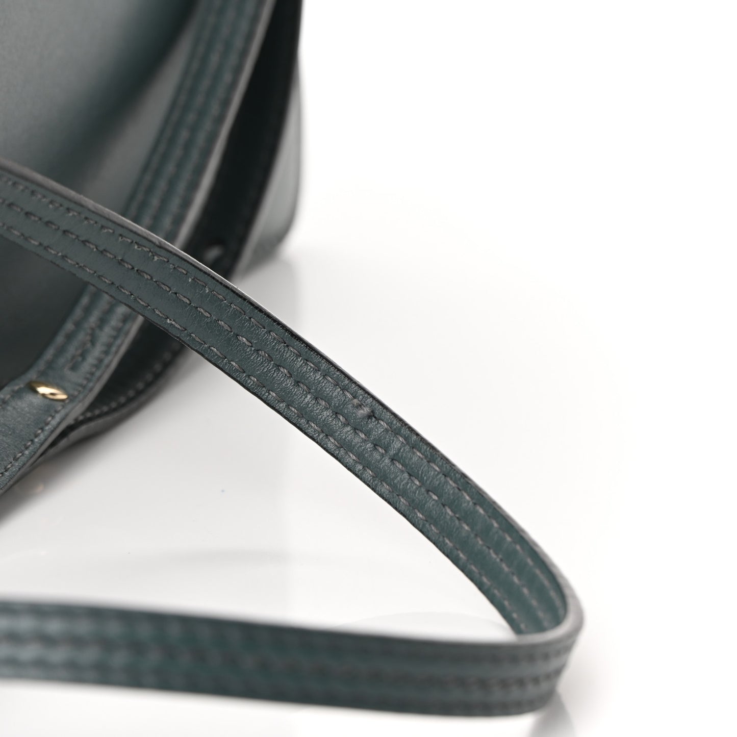 Suede Calfskin Medium Faye Shoulder Bag Cloudy Blue