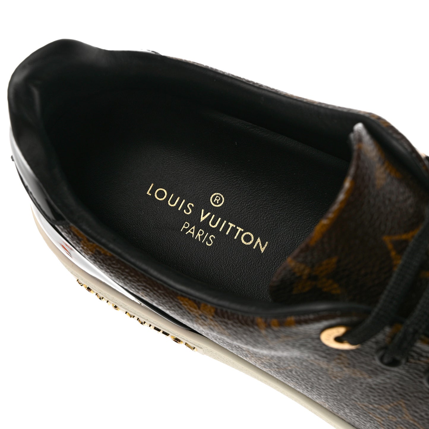 Patent Monogram Frontrow Sneakers 39