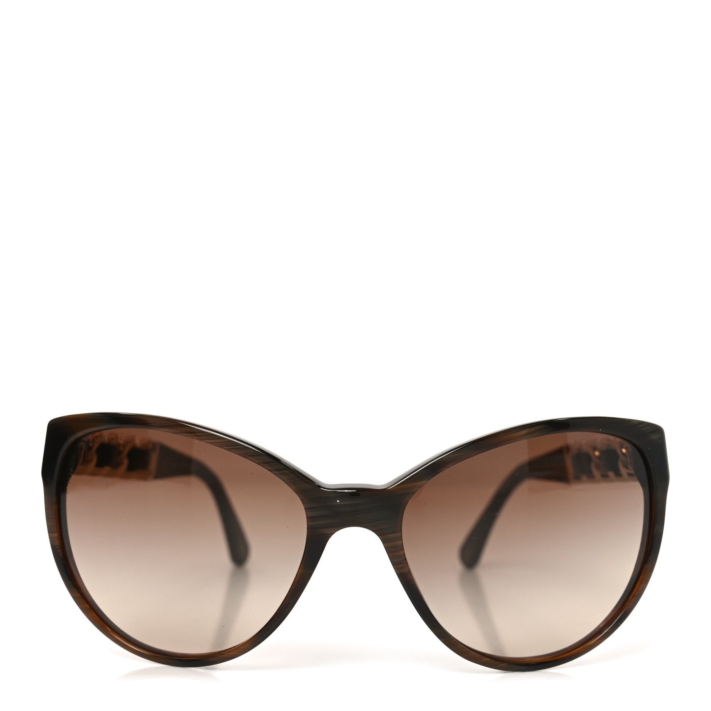 Acetate CC Chain Sunglasses 5215Q Brown