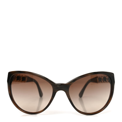 Chanel Acetate CC Chain Sunglasses 5215Q Brown 2 of 7