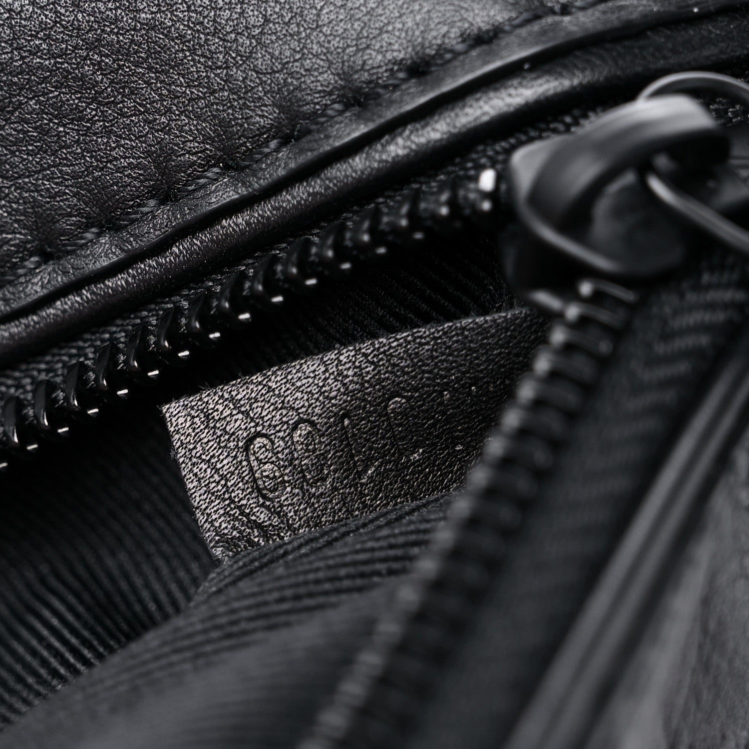 Louis Vuitton Calfskin Monogram Shadow Discovery Bumbag Black 7 of 9