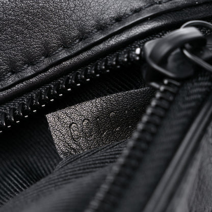Louis Vuitton Calfskin Monogram Shadow Discovery Bumbag Black 7 of 9
