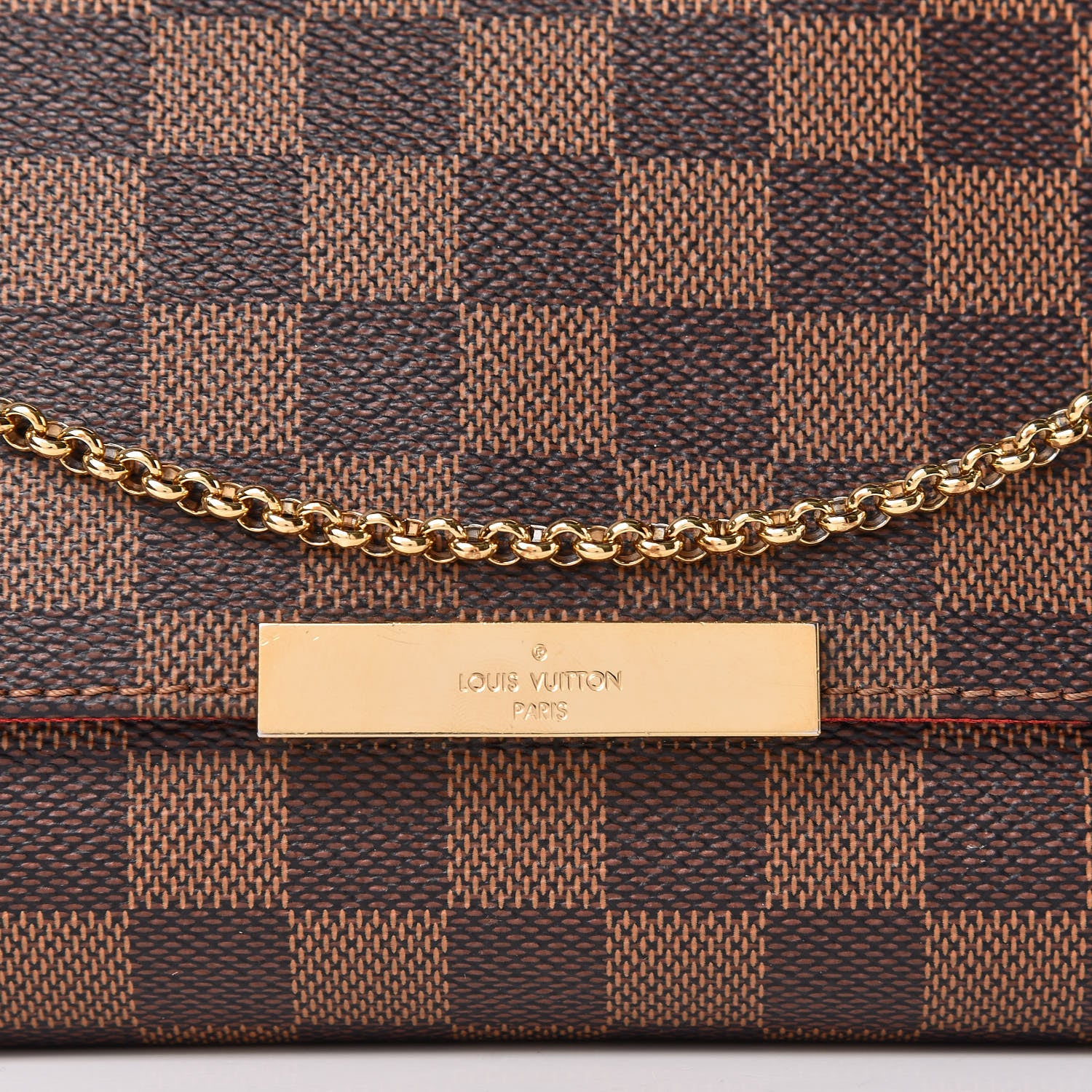 Louis Vuitton Damier Ebene Favorite MM 9 of 13
