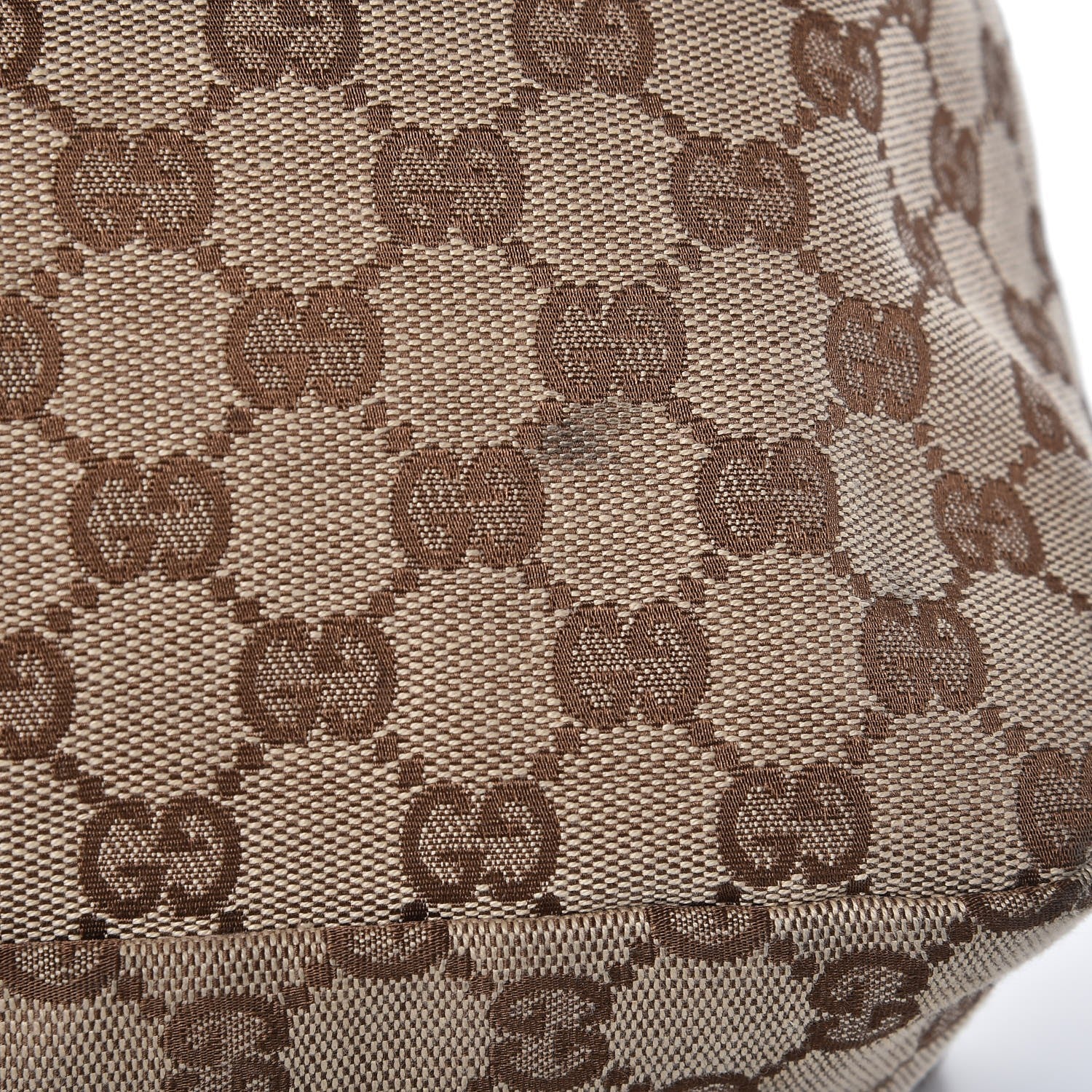 Gucci Monogram Large Horsebit Chain Hobo Dark Brown 10 of 11