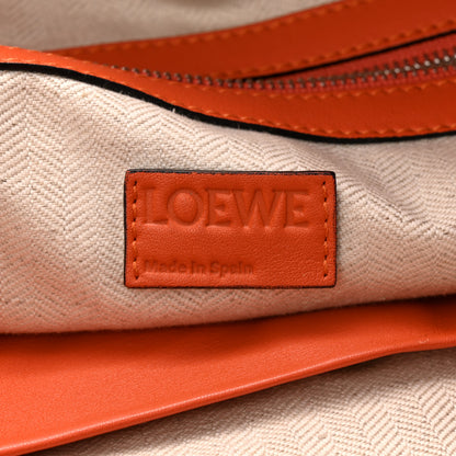 Loewe Calfskin Small Flamenco Knot Hobo Orange 6 of 11