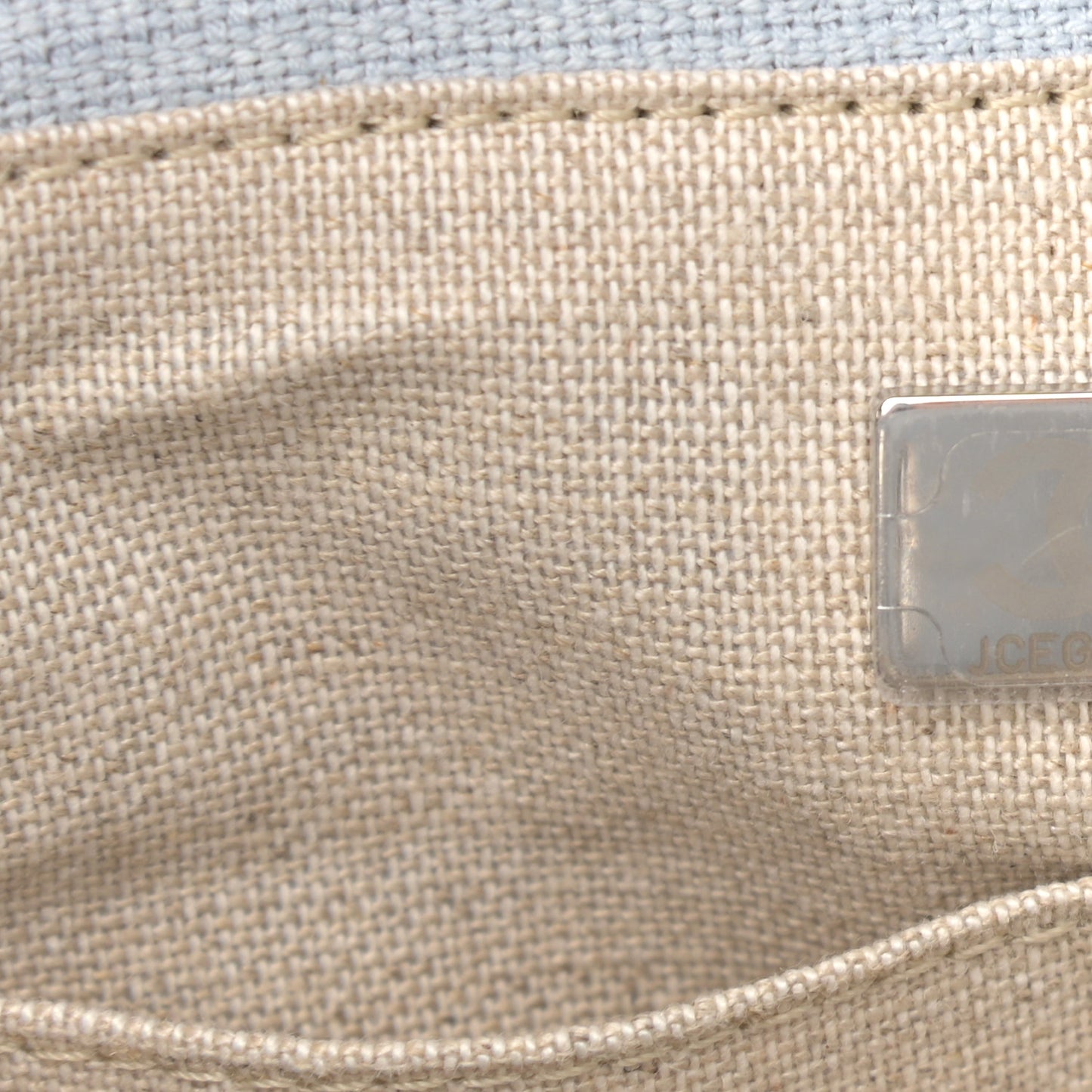 Mixed Fibers Small Deauville Tote Light Blue
