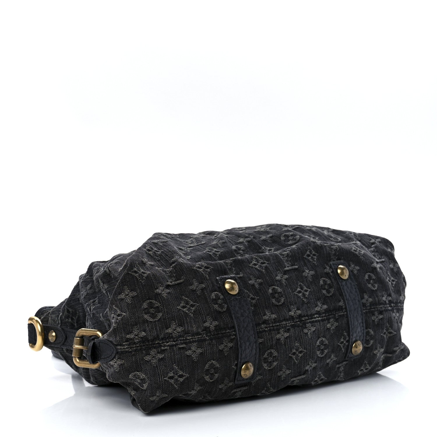 Louis Vuitton Denim Neo Cabby MM Black 3 of 9
