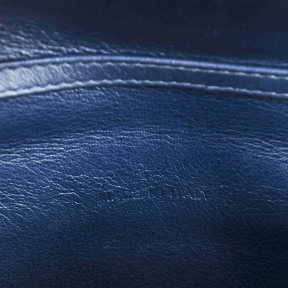 Christian Dior Metallic Box Patent Calfskin Miss Dior Promenade Pouch Royal Blue 7 of 8