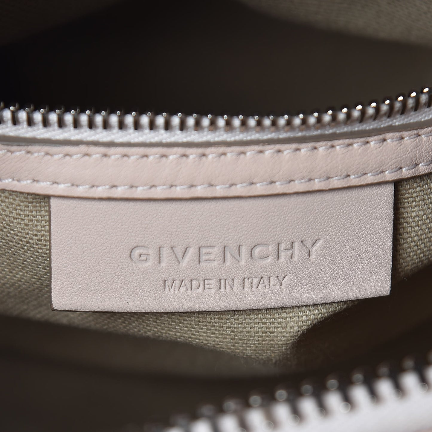 Smooth Calfskin Mini Studded Antigona Pale Pink