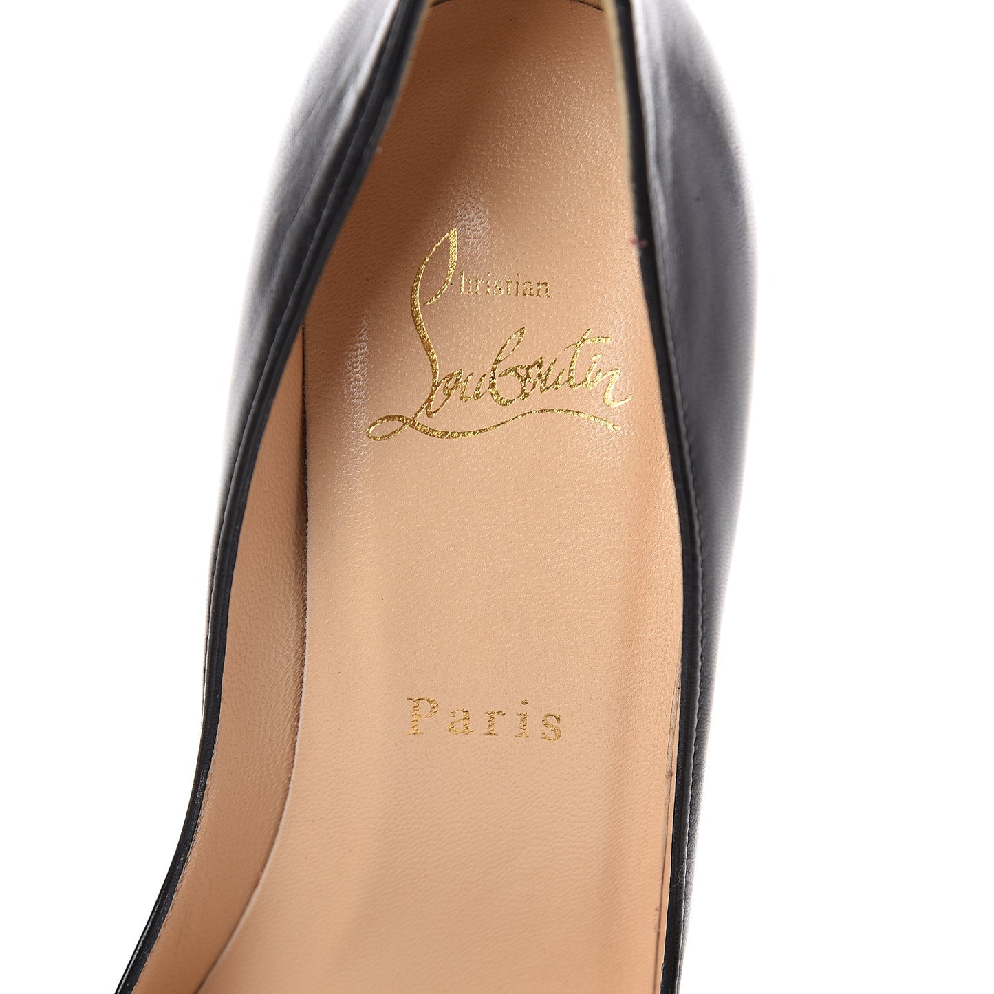 Shiny Nappa Apostrophy 100 Pumps 36 Black