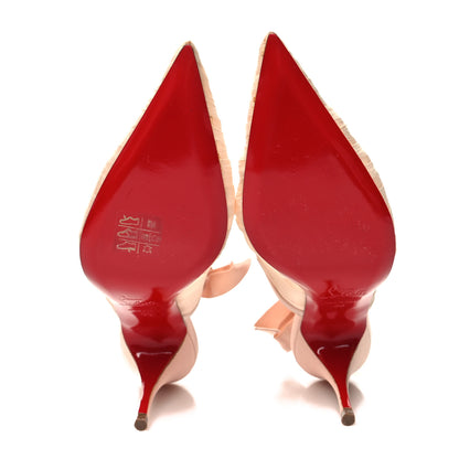 Christian Louboutin Chiffon Goya Ruban 80 Pumps 36 Petale 5 of 11