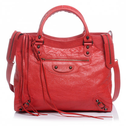 Balenciaga Agneau Classic Hardware Velo Coquelicot 1 of 7