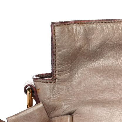 Miu Miu Vitello Lux Large Bow Bag Mughetto 13 of 33