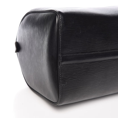 Louis Vuitton Epi Speedy 35 Black 8 of 9