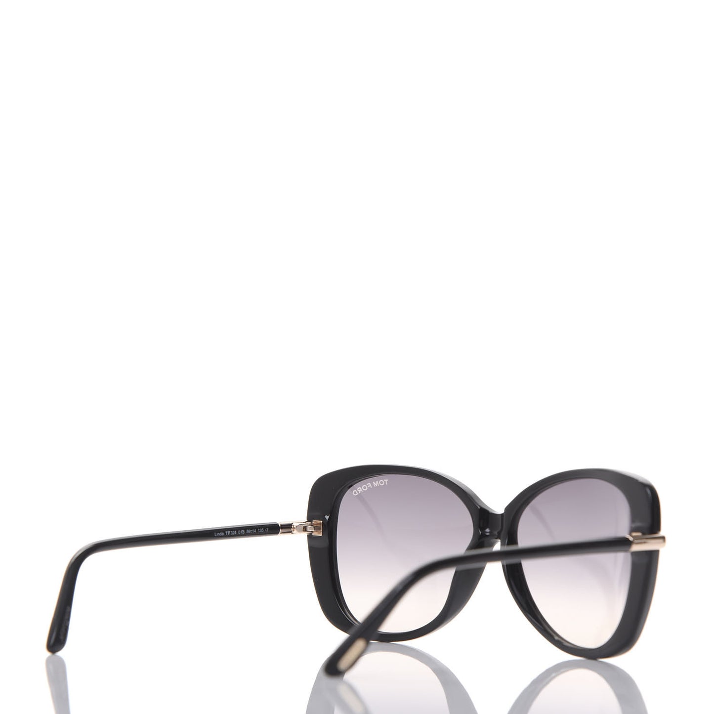 Linda Butterfly Sunglasses TF324 Black