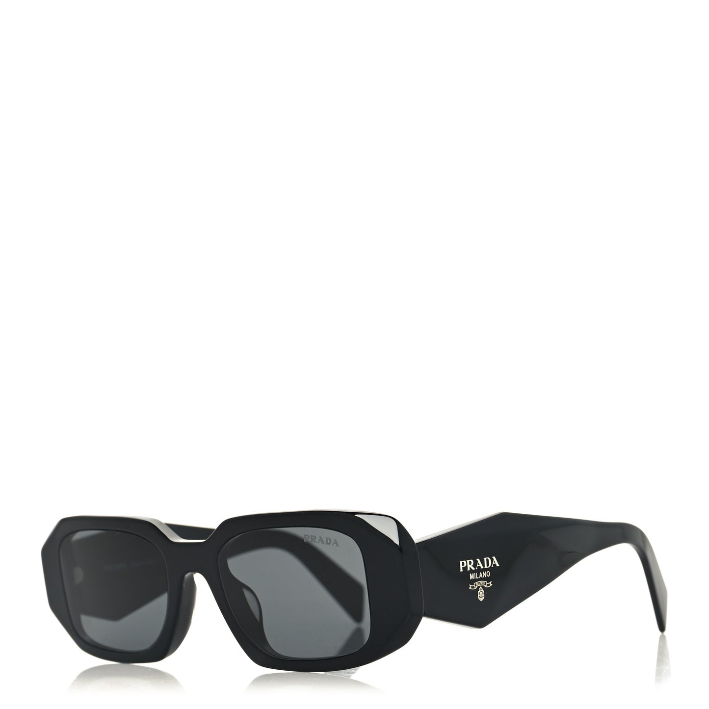 Acetate Symbole Sunglasses SPR 17W Black